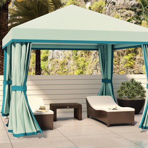 CAD Drawings Academy Design, Co. Presidential Cabana